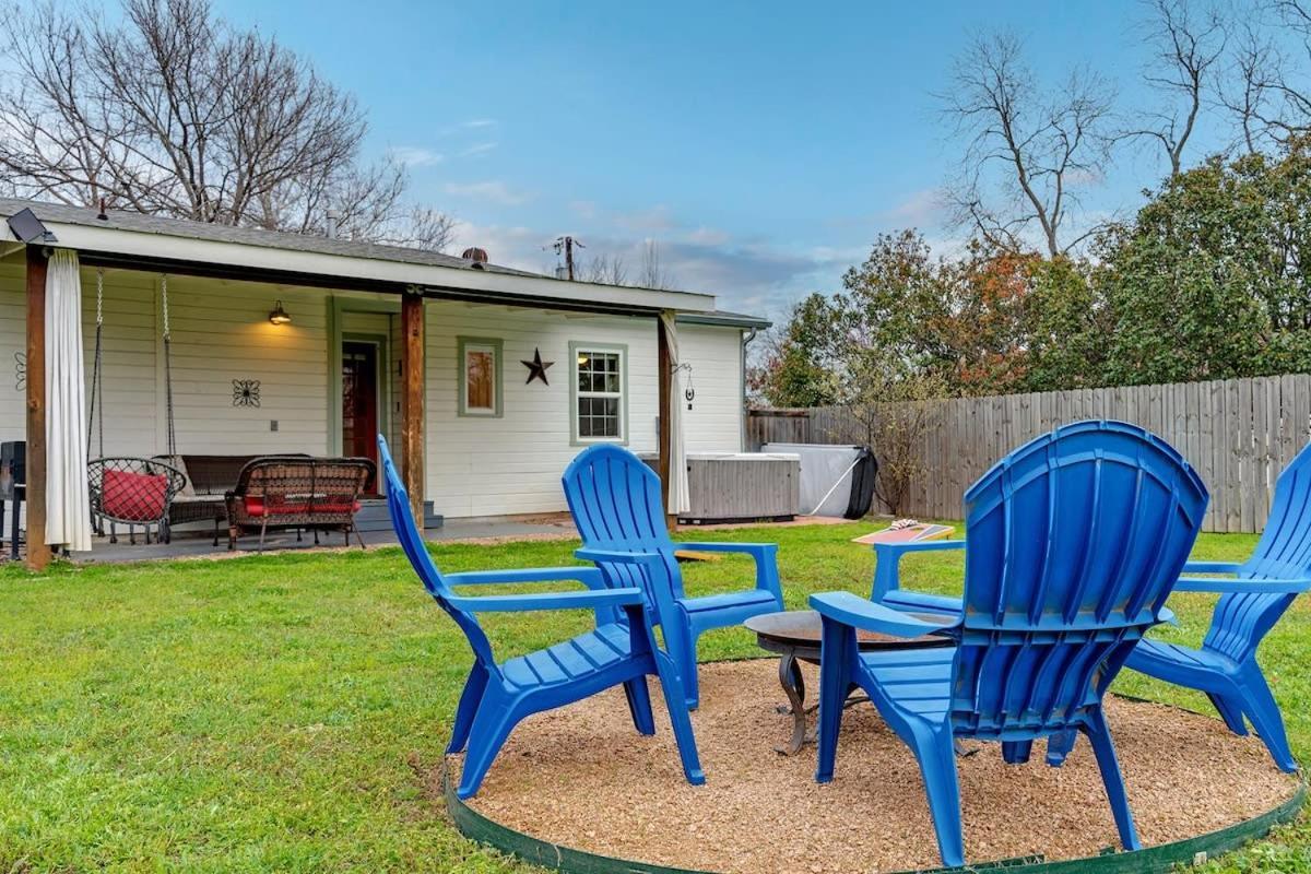 Longhorn Lodge - Fire Pit & Hot Tub Fredericksburg Exterior photo